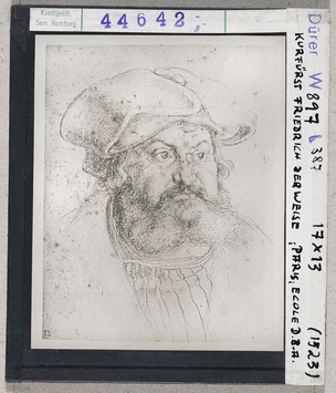 Vorschaubild Albrecht Dürer: Kurfürst Friedrich der Weise. Paris, Ecole D. B. A. 